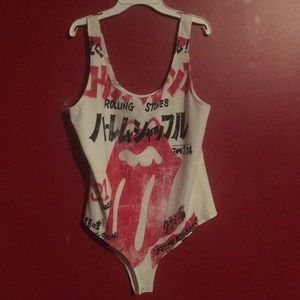 Rolling Stones bodysuit